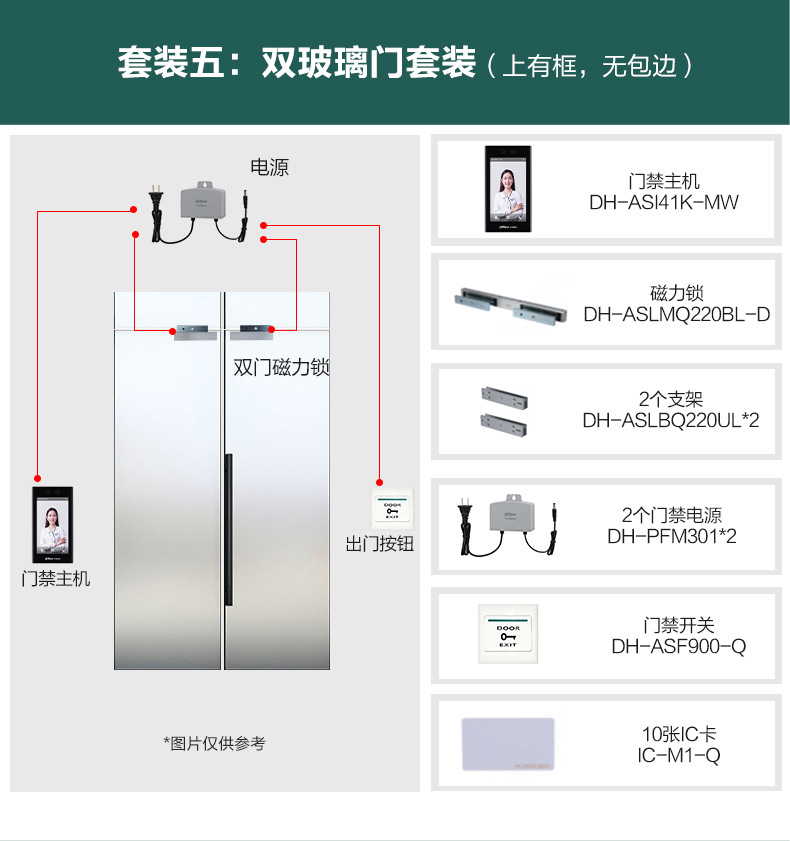 大华7英寸门禁一体机考勤人脸二维码套装打卡wifi室外ASI41详情15