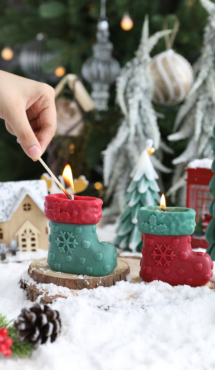 新款圣诞香薰蜡烛圣诞节礼物生日圣诞蜡烛伴手礼创意浪漫香氛详情6