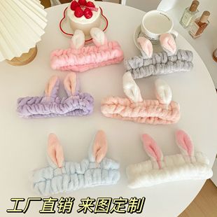 超强吸水擦手巾挂式擦手毛巾加厚可爱韩国纯棉小方巾卫生间擦手布详情9