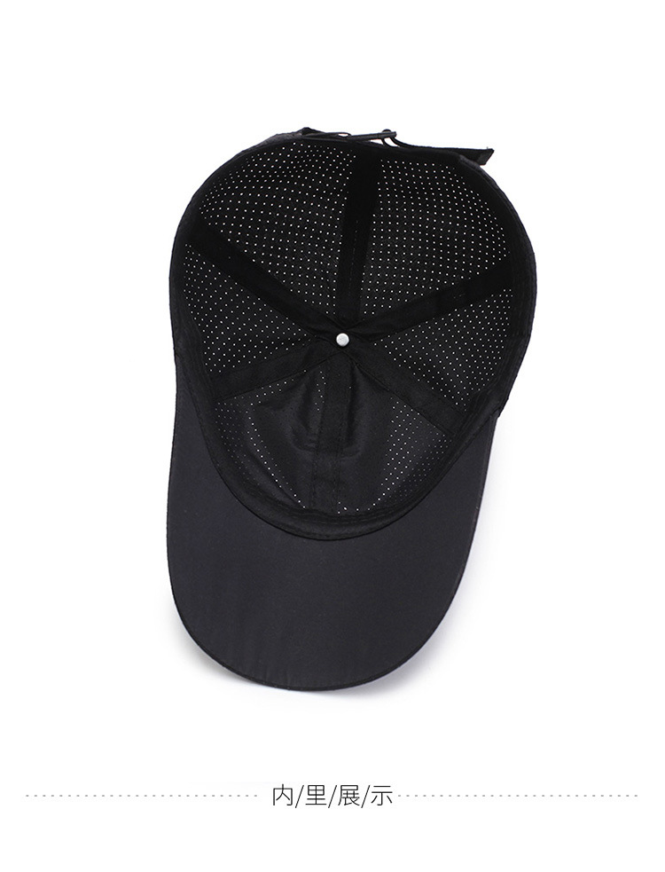 帽子男夏天薄速干鸭舌户外防晒男士太阳秋冬休闲钓鱼遮阳棒球帽女详情10