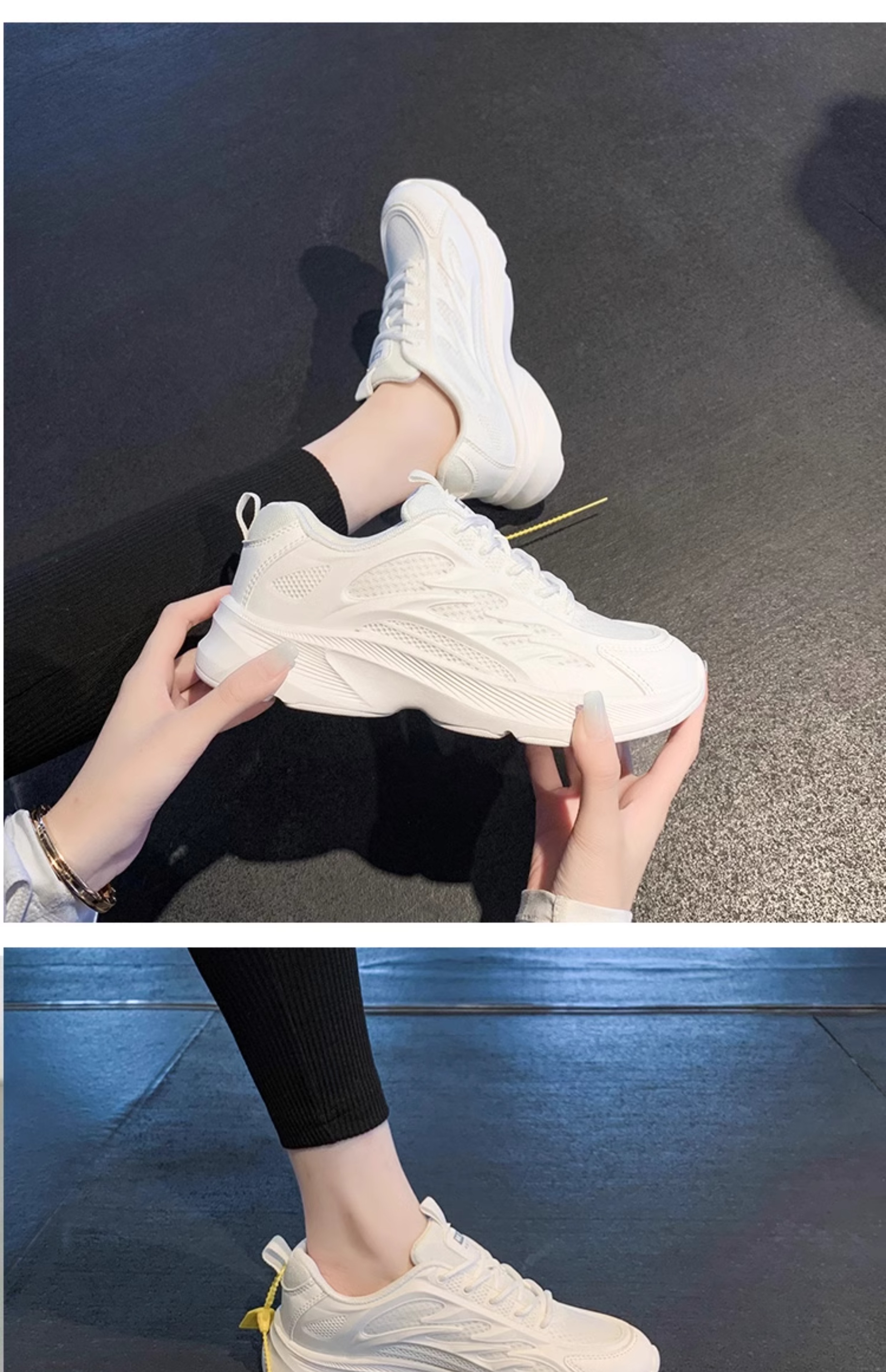 New Spring and Autumn running shoes for women, lightweight and shock-absorbing fitness sports shoes for women pic 17