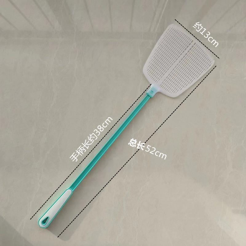 Plastic fly swatter, large head, mature rubber, not easy to break, summer advertising logo mosquito and fly swatter, fly swatter wholesale pic 9