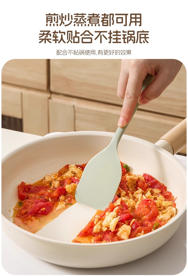 锅铲迷你硅胶铲小号婴儿宝宝辅食工具汤勺家用不粘锅炒菜铲子厨具详情10