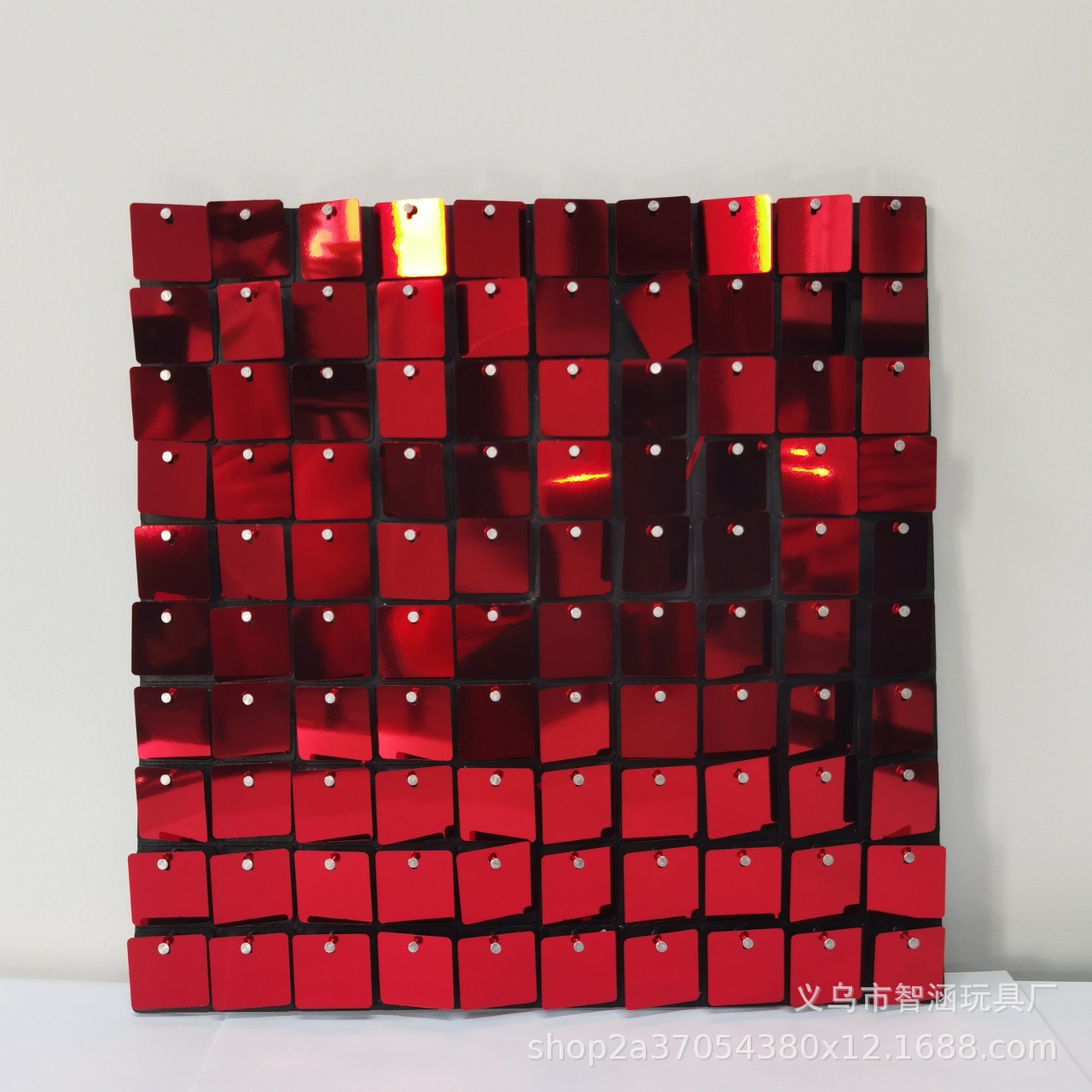 亮片风动扣板风动板背景墙亮片墙多彩广告板透明板装饰透明底板详情31