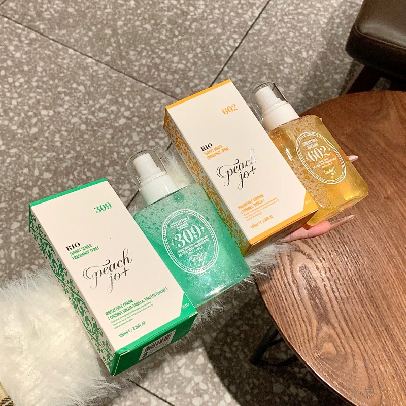 PEACH JO+ Cross-border Alcohol-free Perfume Spray Body Coast Enchantment Brazil Long-lasting Fragrance TEMU Bestseller pic 9