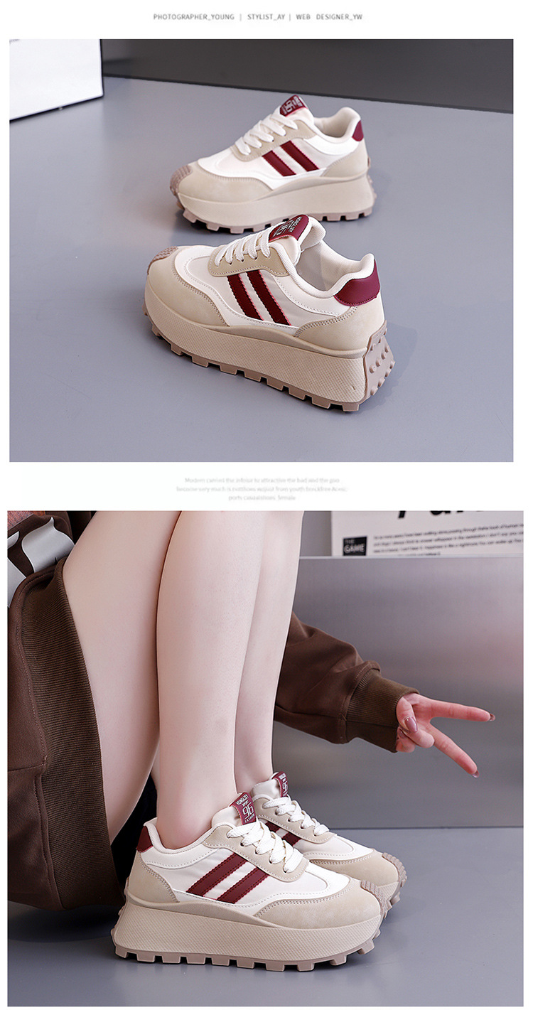 厚底小白鞋女款春季2025新款爆款运动休闲鞋百搭韩版板鞋HL-871-1详情15