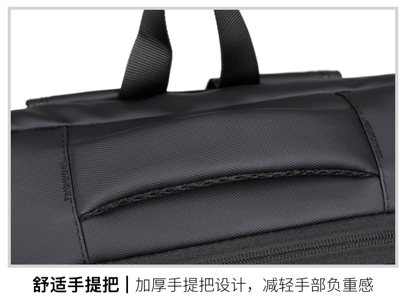 跨境商务背包电脑包男士高级感简约双肩包百搭学生大容量旅行包详情22