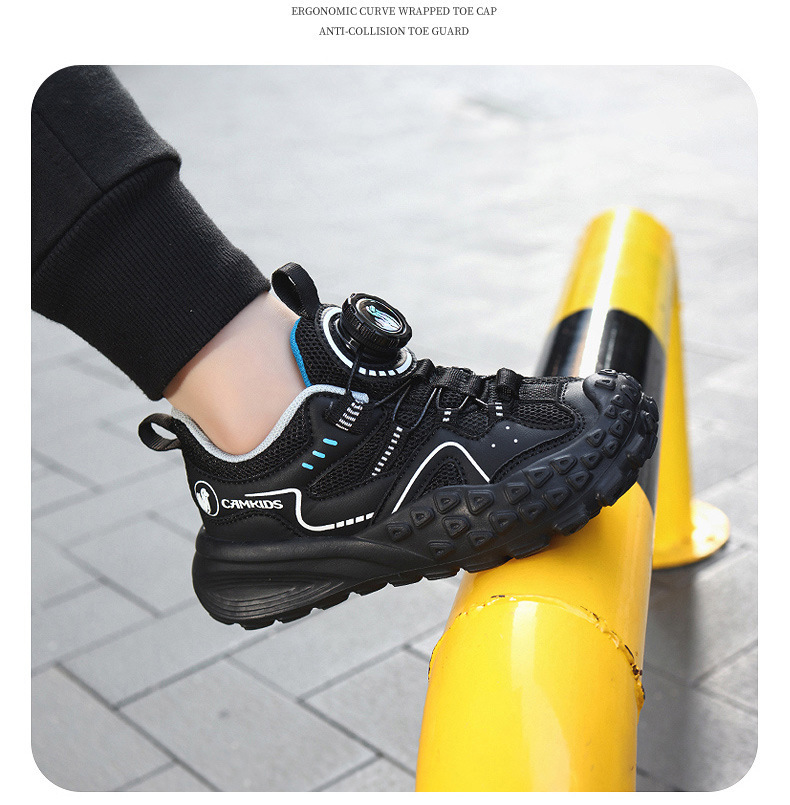 严选CAMKIDS夏季新款儿童运动鞋时尚透气男女童榴莲底跑步户外鞋详情28