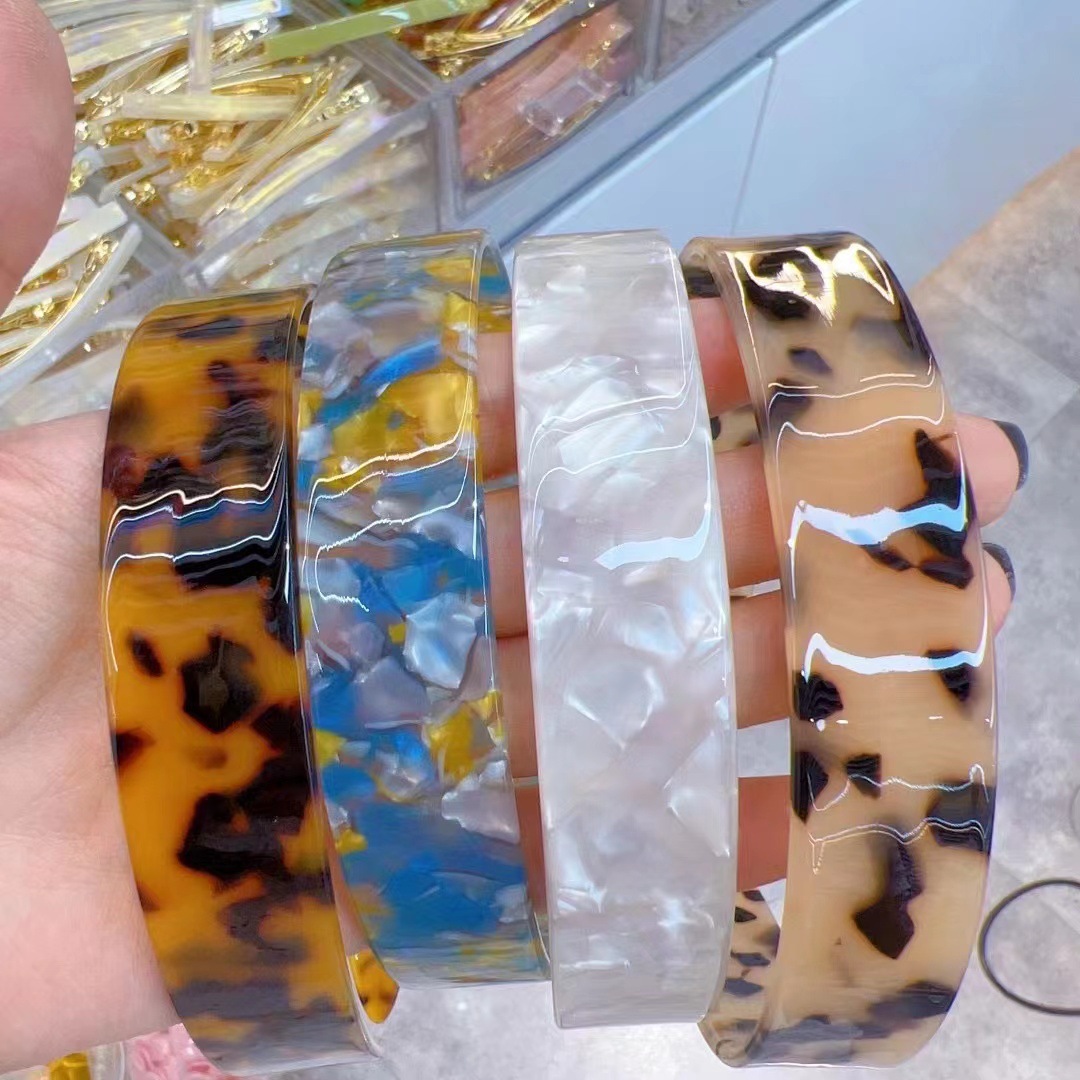 气质新款醋酸基础款细款韩版发箍压发高级时尚发饰高级感现货批发详情1