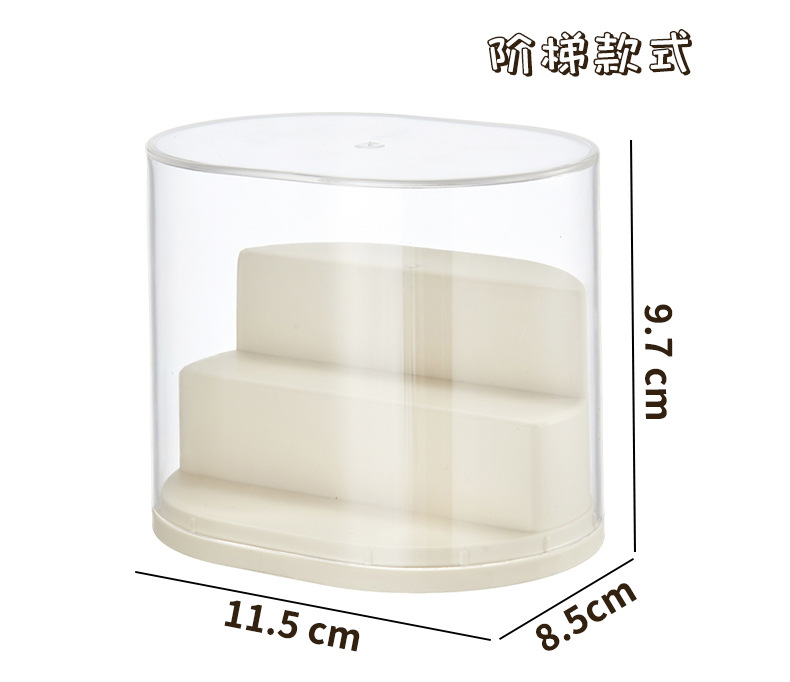 The display box, the cute grain blind box, can be stacked with dust-proof dolls, the Lego display stand, and the transparent bubble Matte figurine storage box pic 16