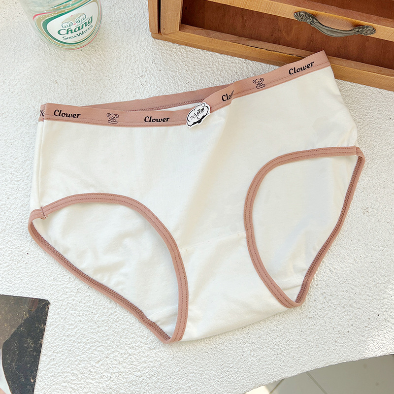 7A全裤抑菌女士纯棉内裤女生夏季薄款中腰少女柔软透气亲肤三角裤详情27