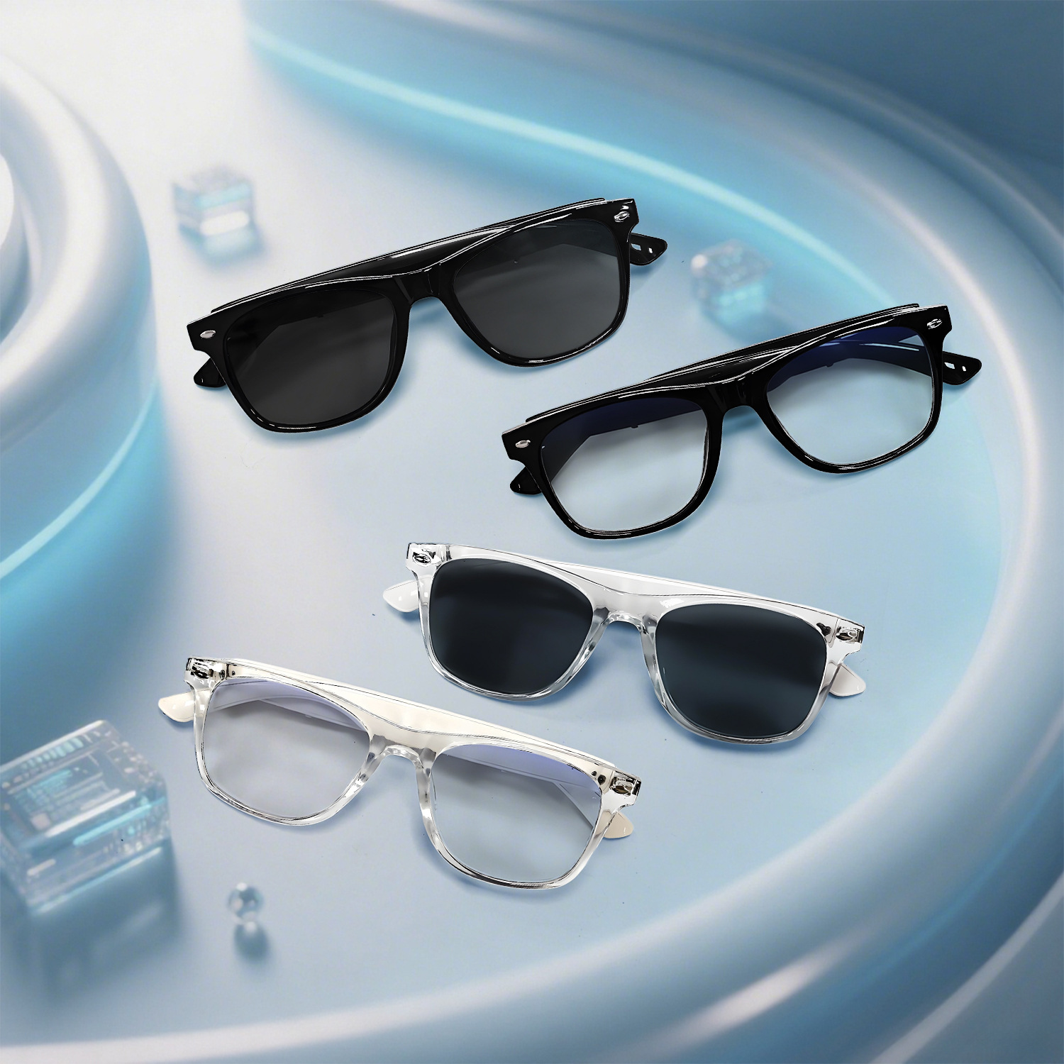 The new F16 AI translation Bluetooth glasses offer real-time translation in over 100 languages and are smart glasses for listening to music and making calls pic 31