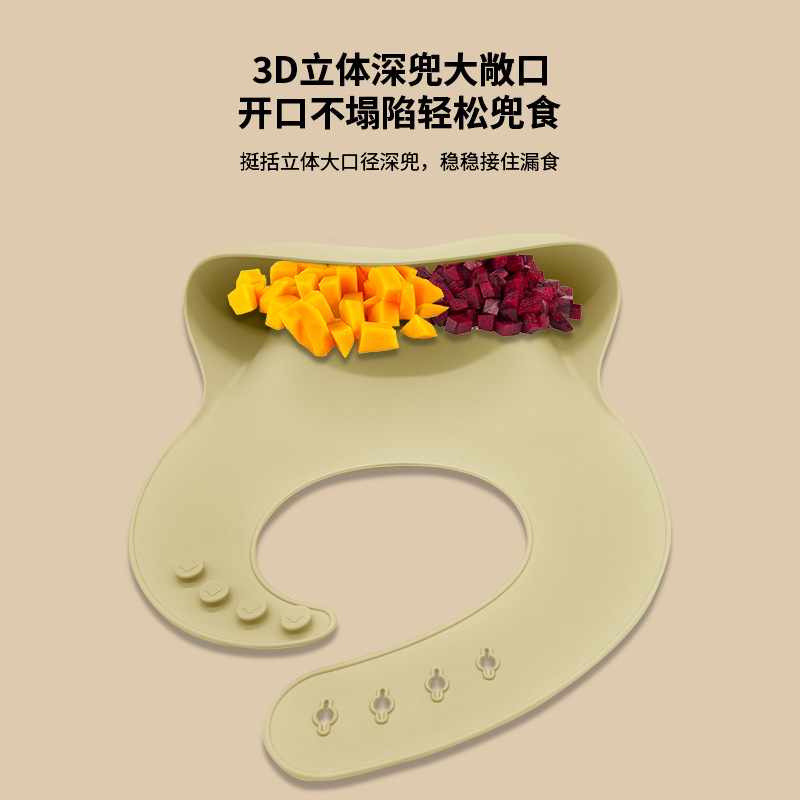 硅胶宝宝餐具套装不锈钢玩具防烫硅胶制品详情9