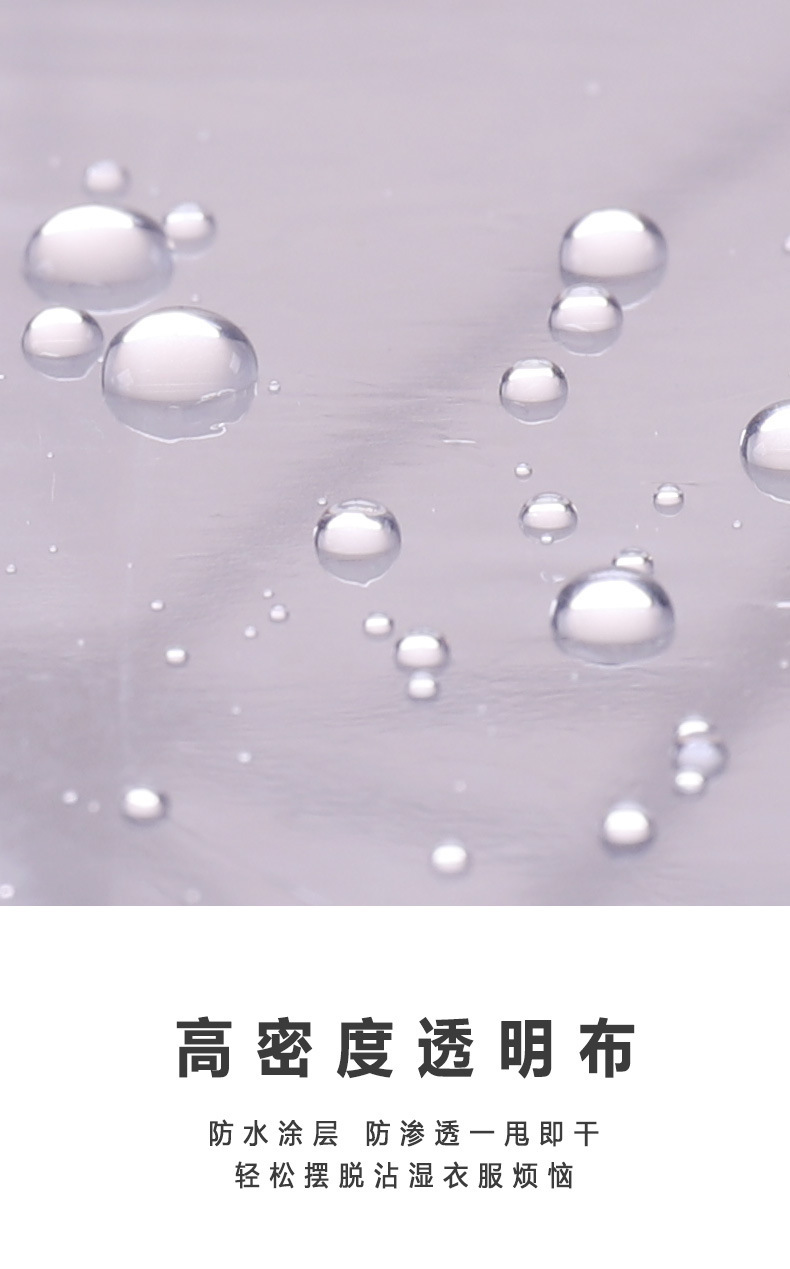 Wholesale of 8-bone transparent umbrellas, white and colored eco-friendly umbrellas, automatic umbrellas, disposable creative and popular umbrellas at street stalls pic 6