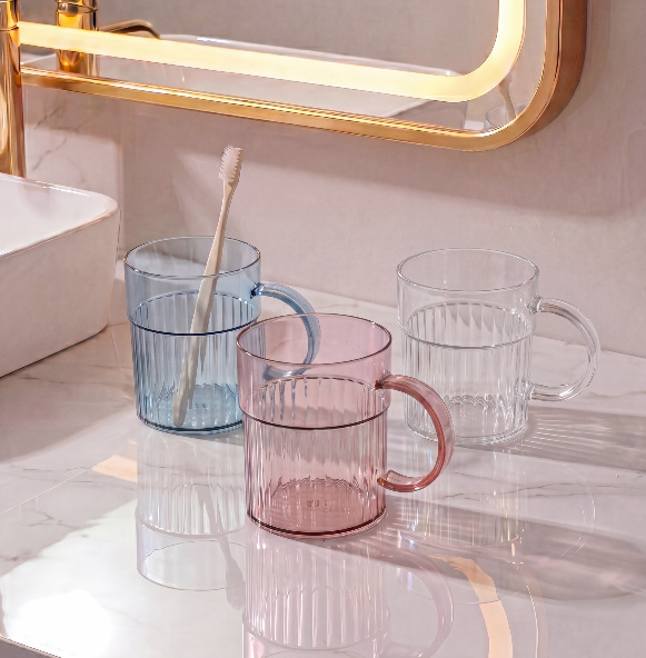 New household school supplies for students: mouthwash cup, mouth cup, brushing cup, cleaning water cup, high appearance level pic 4