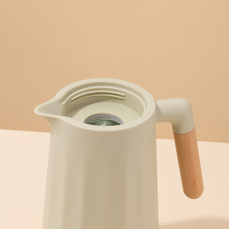 Cross-border household large-capacity thermos flask with glass inner liner, office teapot, coffee pot, thermos flask, high-quality thermos flask, efficient heat preservation and long-lasting heat pic 16