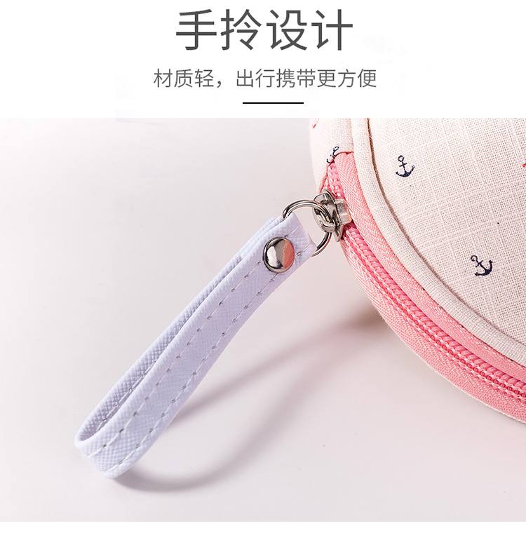 Nuevo barco bolsa de anclaje bolsa de maquillaje transparente para mujer set de viaje bolsa de tocador a prueba de agua conjunto de tres piezas bolsa de almacenamiento de maquillaje pic 10