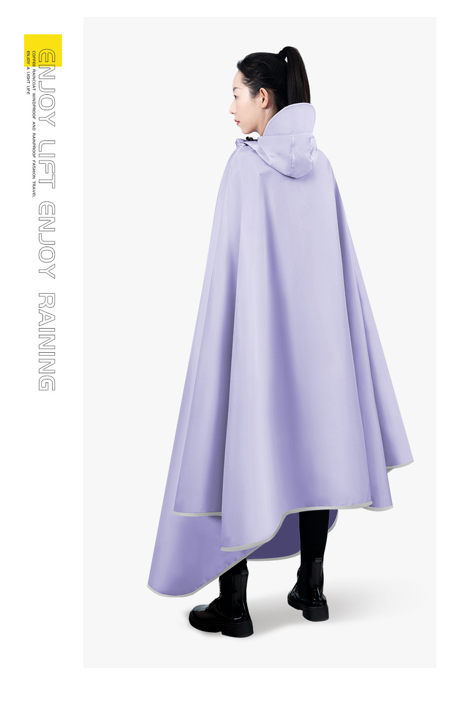 Wholesale and consignment of extended and thickened electric bike riding raincoats, full-body rainproof for both men and women, and motorcycle raincoats pic 20