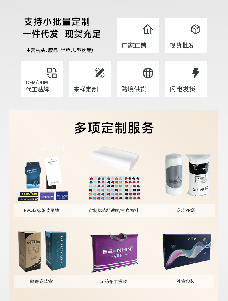 靠垫护腰靠枕记忆棉办公室座椅腰垫腰托汽车腰靠批发包邮靠背详情1