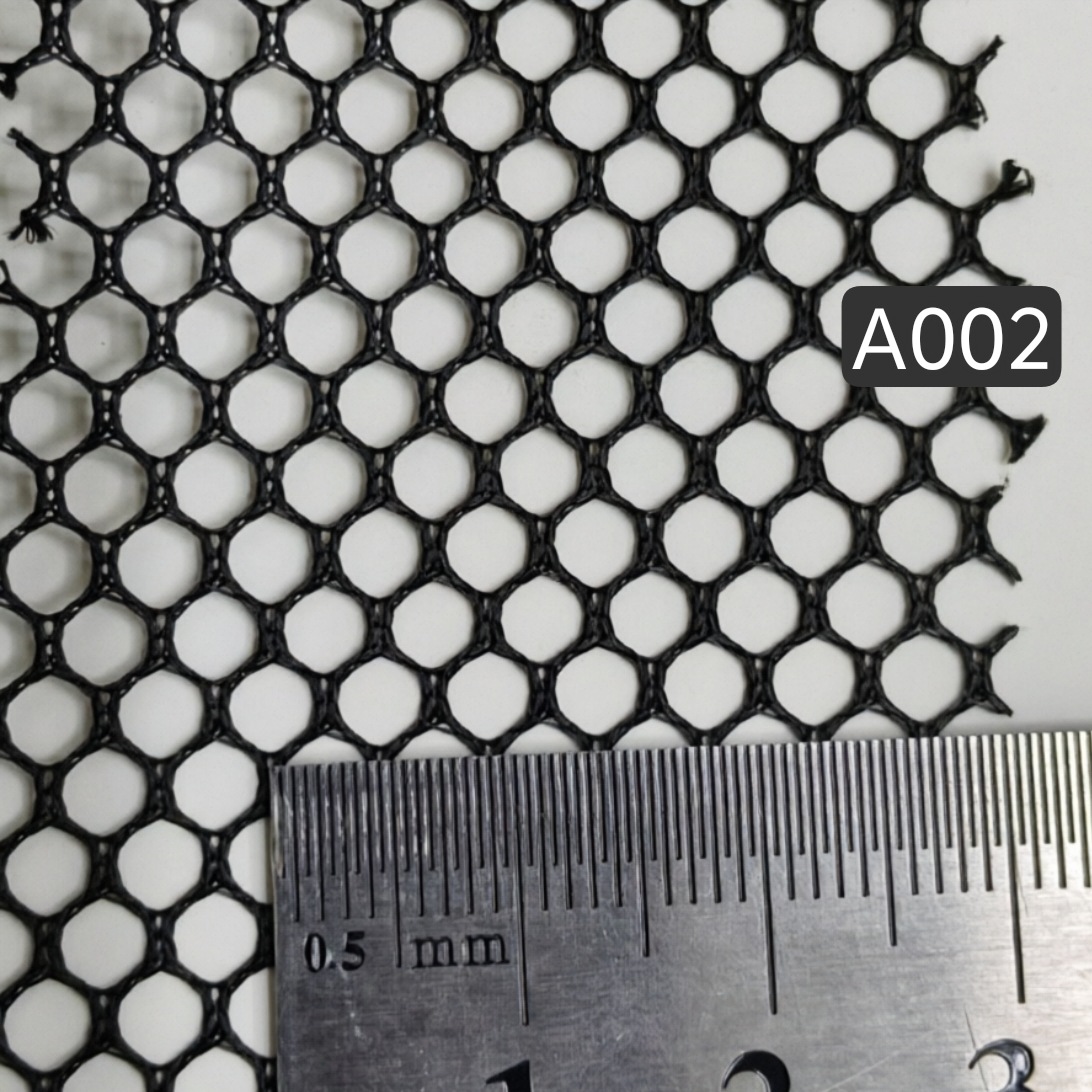 Hexagonal polyester mesh fabric series, tensile, wear-resistant and durable, is available in stock for luggage, shoe materials, handbags, laundry bags, accessories, mesh fabric and Daye luggage materials pic 4