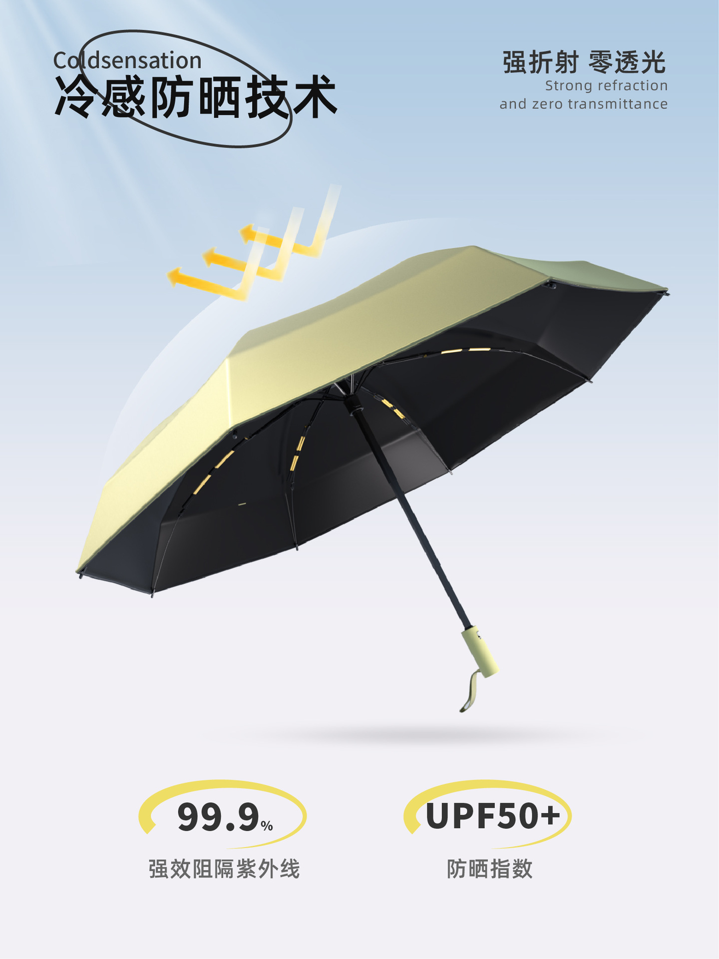 Fully automatic umbrellas, folding umbrellas, high-end feel, suitable for both sunny and rainy days, professional sunshade umbrellas, customized LOGO advertisements, sun umbrellas pic 6