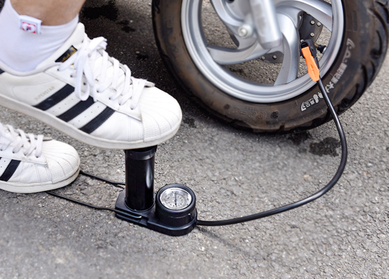 Foot pump, household battery, bicycle, electric motorcycle, car, foot pump, air pipe, playing basketball pic 17