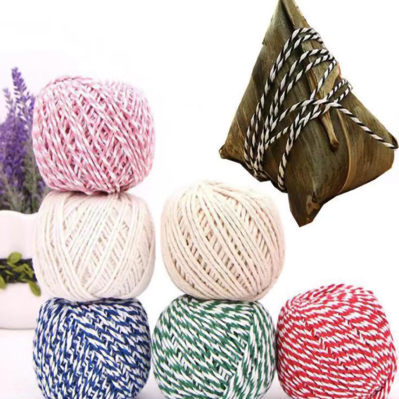【1-8 Zones 】 Zongzi wrapping thread 10/ Medium wrapping /500 per piece zongzi wrapping thread Cotton thread rope Sausage and cured meat tying thread Packaging thread Packaging rope Zongzi rope packing and wrapping thread pic 5