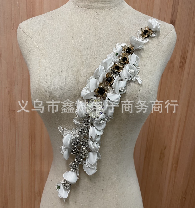 批发手工DIY水钻烫钻组合粘花服装辅料详情9