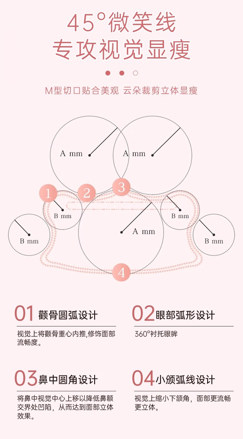 口罩女高颜值春夏防尘防晒护眼角加厚新款3D立体莫兰迪显脸小详情3
