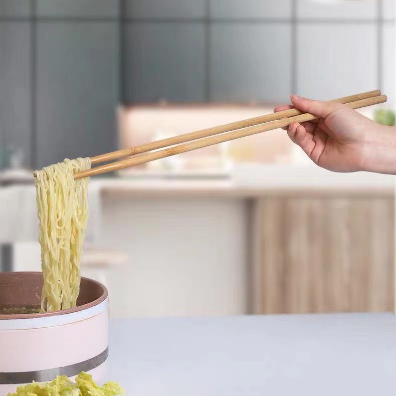 【 Zone 2-9 】 Fried Dough Stick Chopsticks /100/ Bundle /1000/ Box Long chopsticks, Extra-long fried dough stick chopsticks wholesale, Hot pot chopsticks, Extended chopsticks, household and commercial, thickened for noodle frying pic 6