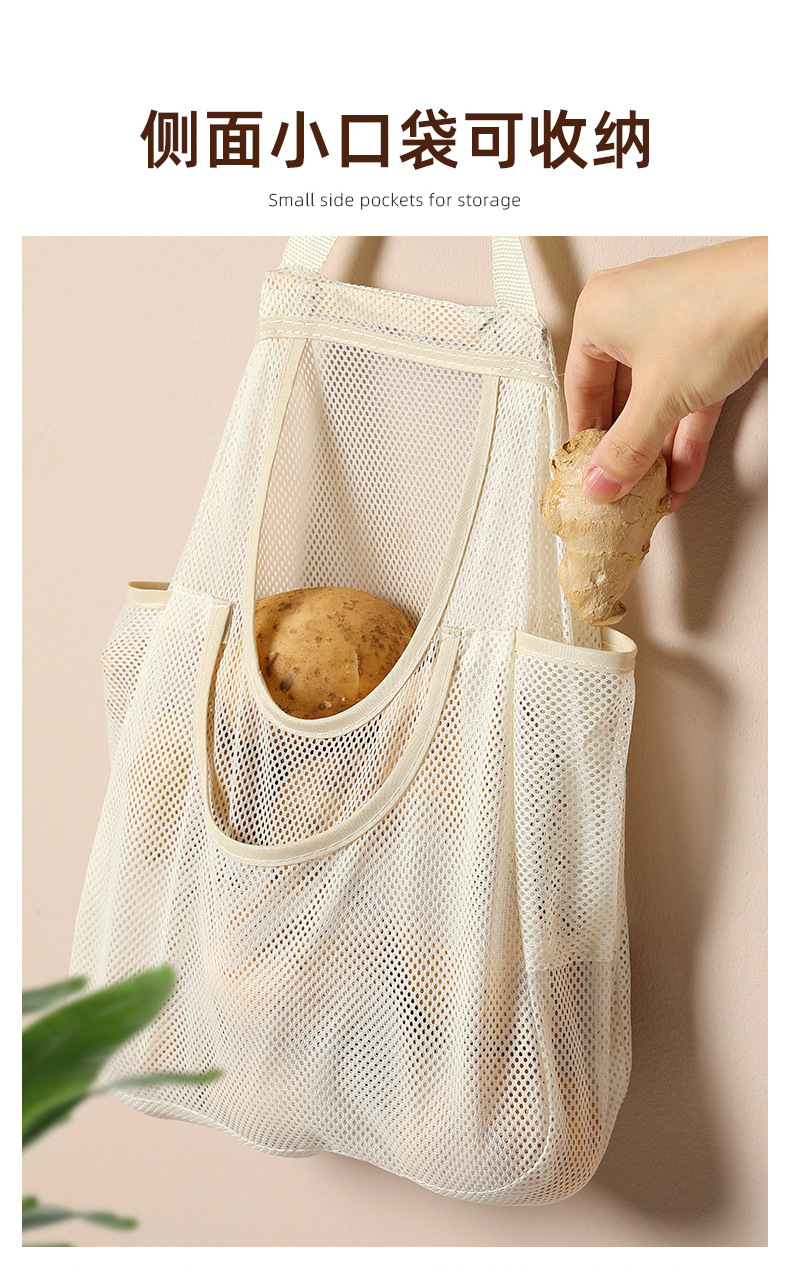 Wall-mounted garbage bag storage bag, kitchen multi-functional hanging bag, storage wonder, plastic bag for organizing household storage bags pic 6