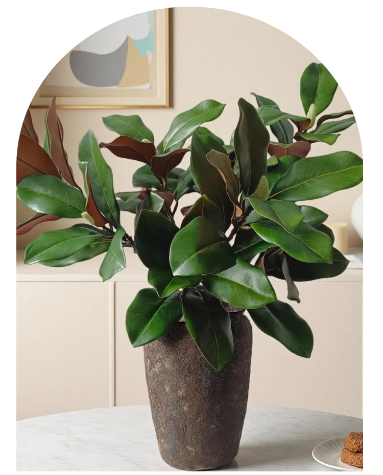 假花玉兰玉兰花仿真花中式禅意民宿酒店花艺摆件摄影道具装饰花束详情7