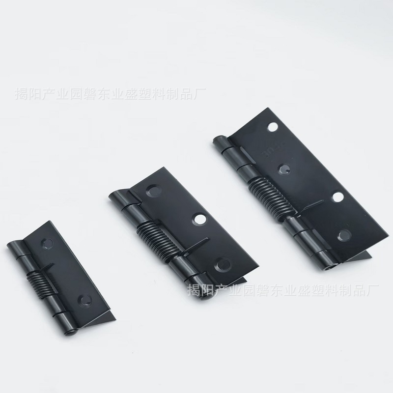 不锈钢弹簧合页自动闭合弹簧合页门窗回位铰链工业黑色弹簧合页详情13