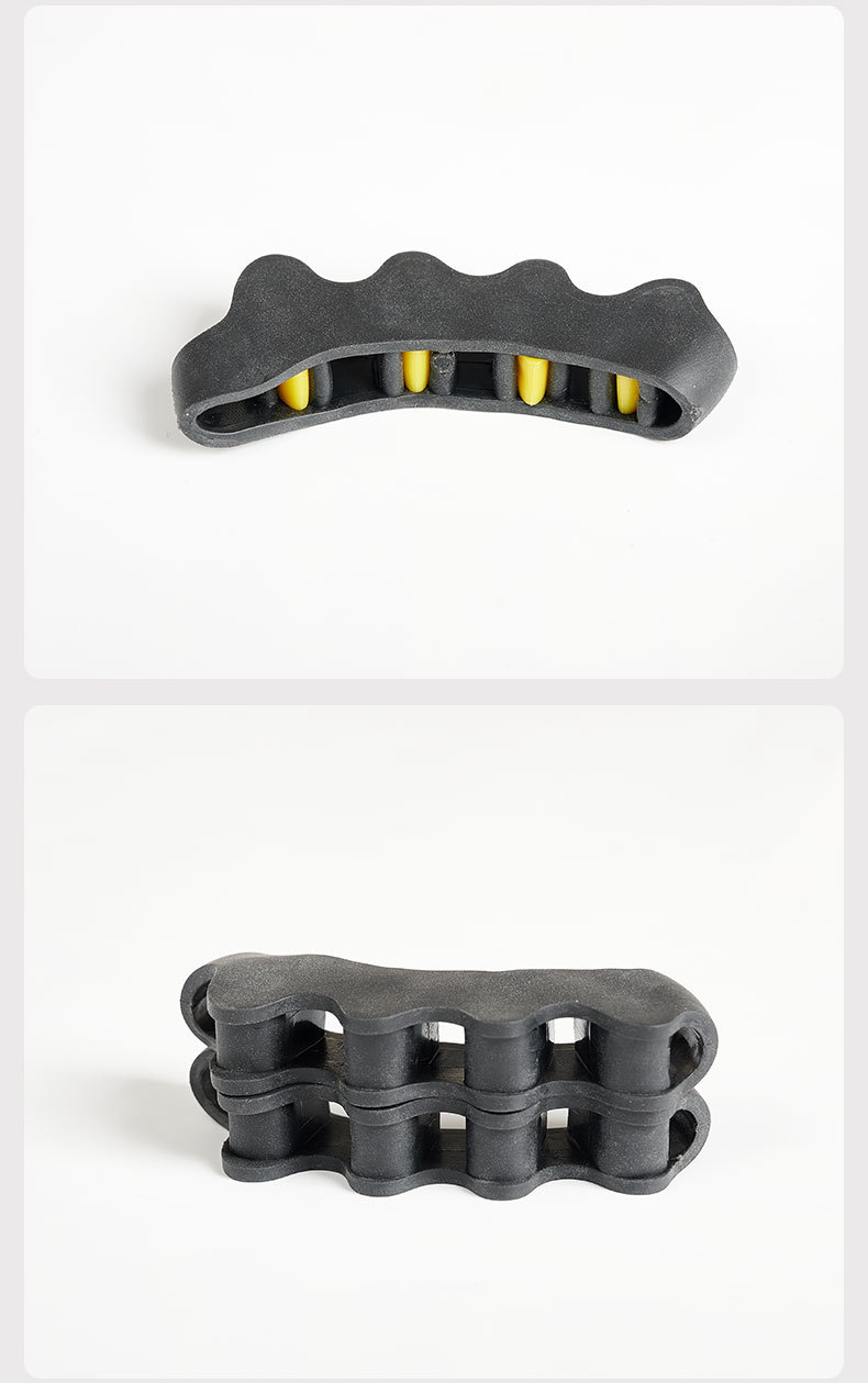 Five-hole toe separator for hallux valgus, big toe bone overlap, toe clamp, orthosis, toe separator pad, adjustable separator pic 15