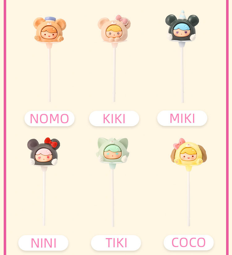 仿真棒棒糖MOMO糖果盲盒创意可爱公仔女孩礼物潮玩桌面萌粒摆件详情5