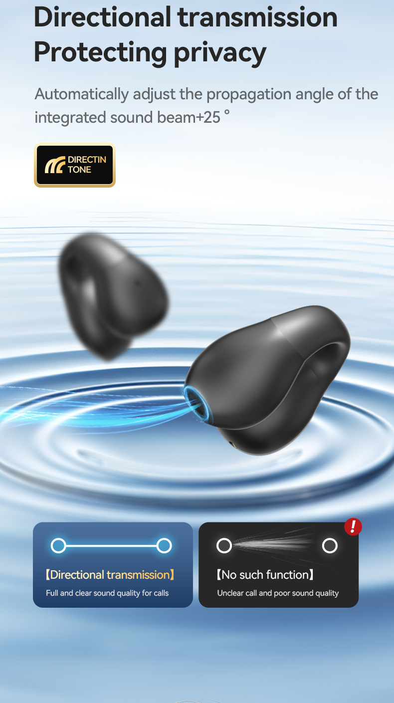 Cross-border M67 Bluetooth headphones, wireless, non-in-ear, sports, ultra-long battery life, mini new product, 5.3 In-ear style pic 8