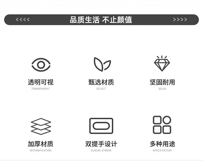 吧唧收纳盒透明亚克力密封5875mm单个保护壳徽章周边谷子展示盒子详情2