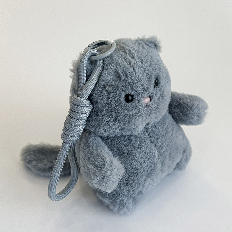 招财猫毛绒玩具公仔白色猫咪玩偶喵它崽可爱软萌猫咪送女生日礼物详情7