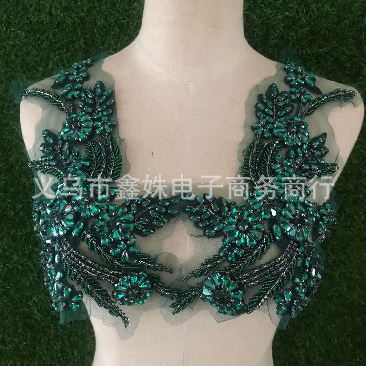 Wholesale beaded crystal dresses, corsets, water diamonds, wheat ear decals pic 11