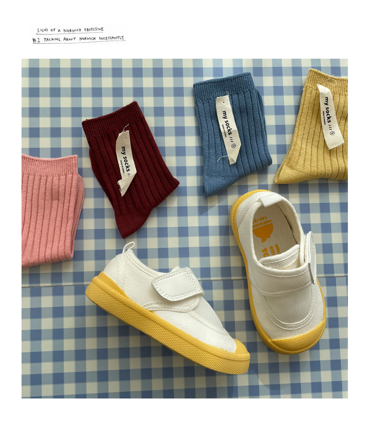 TOPSTAR春季儿童帆布鞋透气网布儿童鞋子幼儿园室内宝宝鞋1231款详情33