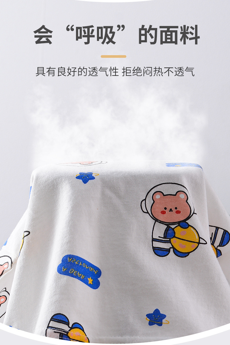 儿童短袖套装纯棉宝宝t恤短裤男童衣服女童夏装童装中小童婴童详情6