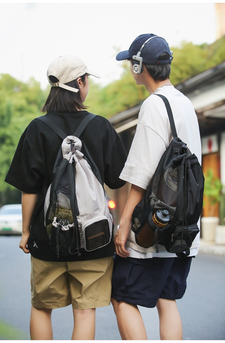 手提袋式游泳健身旅行专用 收纳方便网纱元素运动风格详情14