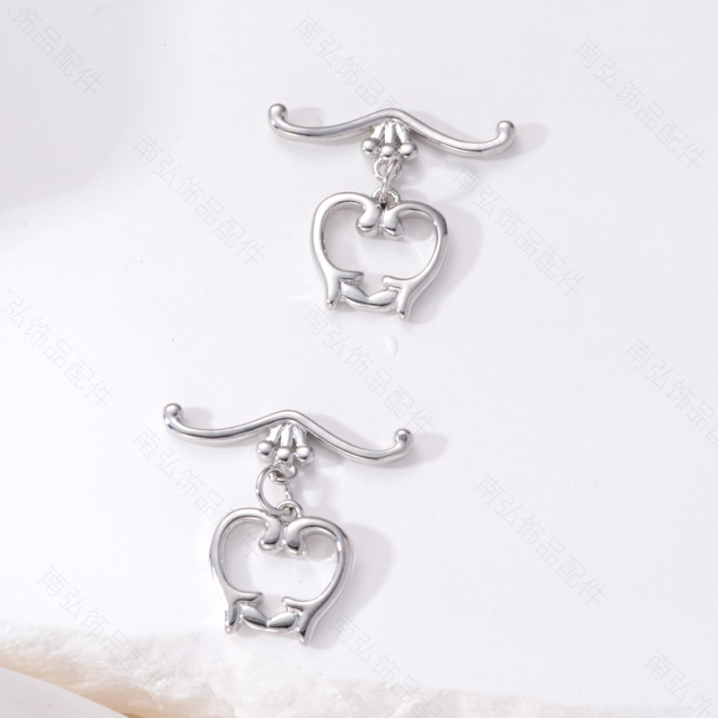 18K real gold electroplated flower vine heart ot clasp diy jewelry accessories necklace bracelet chain connection clasp end clasp pic 9