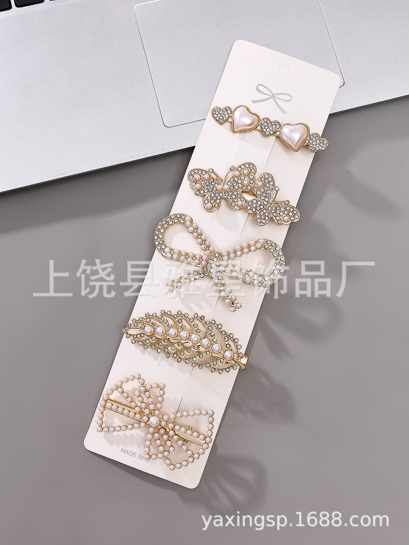 Nuevo estilo elegante temperamento ligero extravagancia personalidad flequilla lateral clip clip de una palabra accesorios para el pelo hojas pelo roto tarjetas para el cabello tiara pic 8