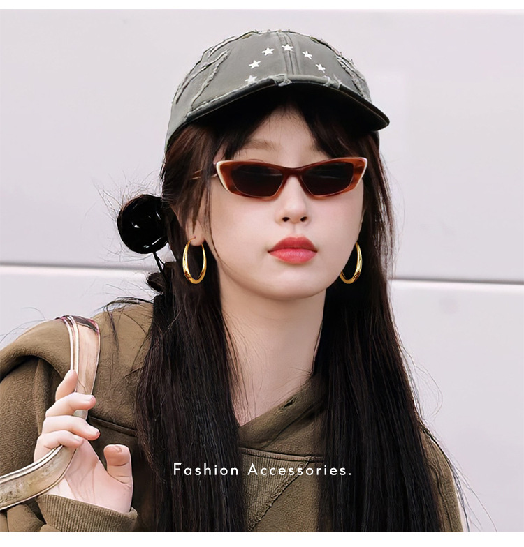 大圆圈螺旋耳夹女款2024新款爆款素圈高级感无耳洞耳环方圆脸耳饰详情21