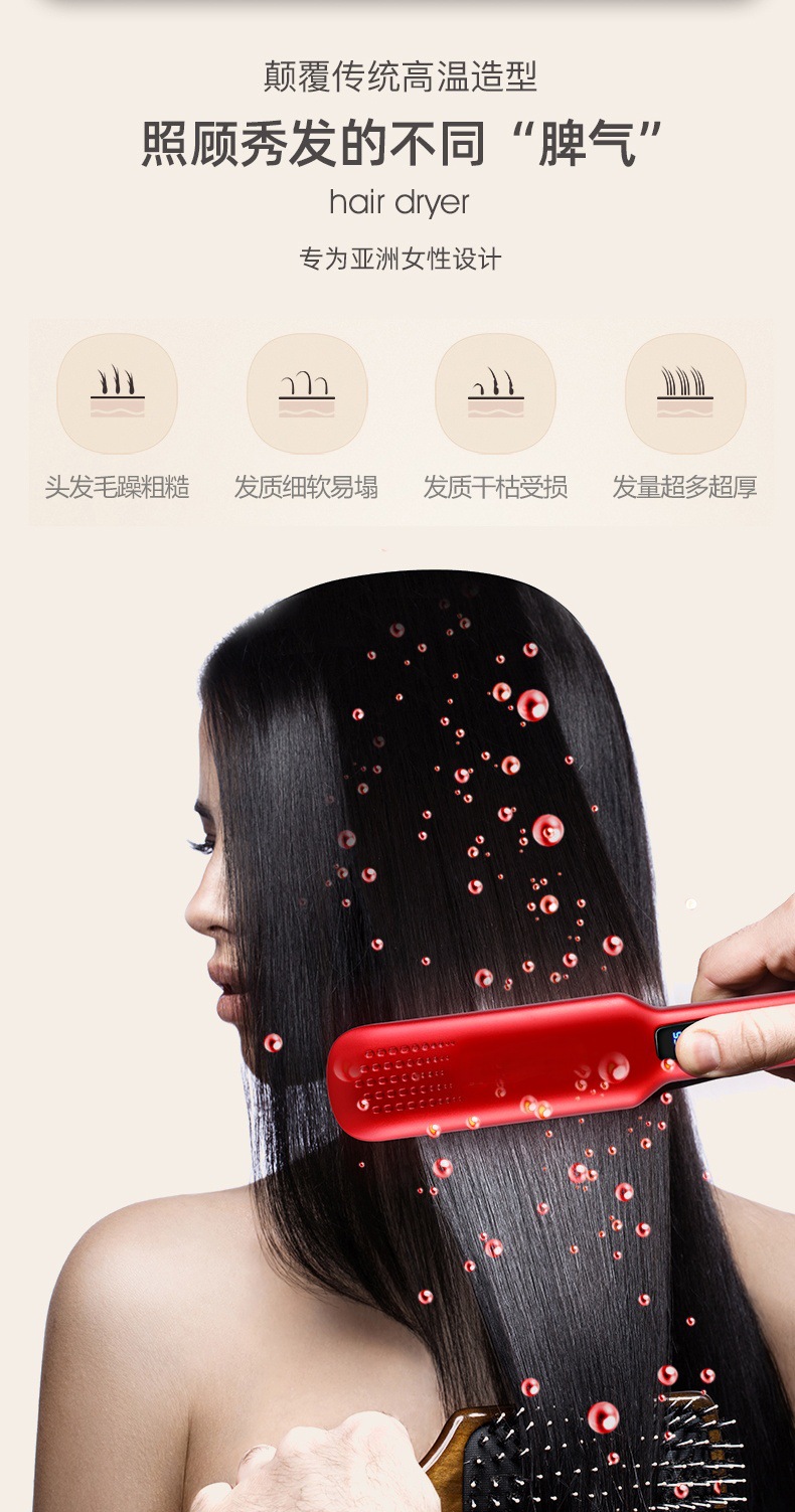 跨境电夹板直发卷发棒两用直板夹美发直发器拉直板熨板M141详情4