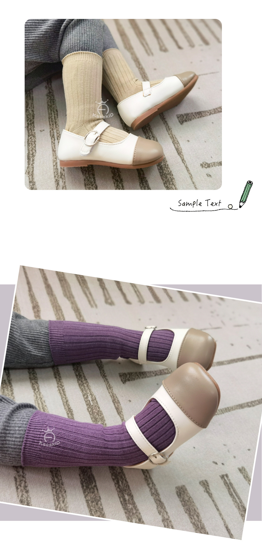 儿童春秋a类棉袜男童女童袜子纯色中筒袜婴儿宝宝堆堆袜批发秋冬详情65