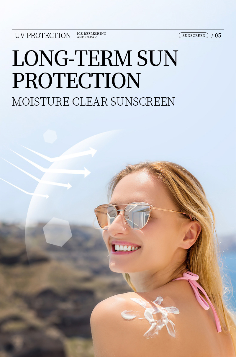 全英文防*晒霜批发Sunscreen Cream 高倍防*晒SFP100++++详情41