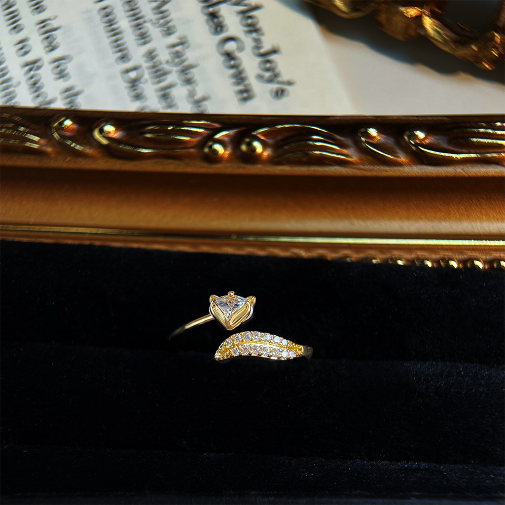 Court Night Banquet ~vintage Mid-style enamel drop glaze ring, retro artistic index finger ring, niche light luxury jewelry pic 39