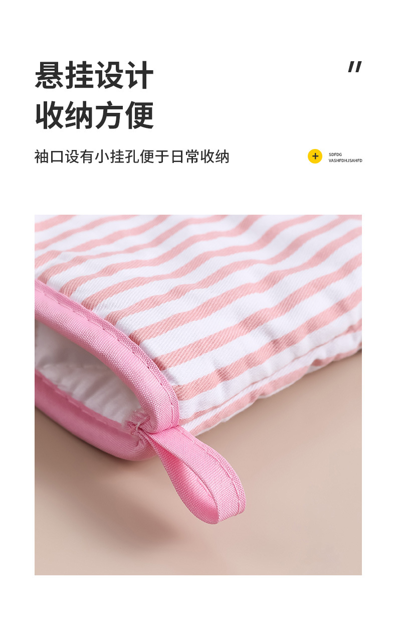 家用加厚隔热手套烤箱烘焙防烫耐高温手套厨房蒸箱微波炉专用手套详情6